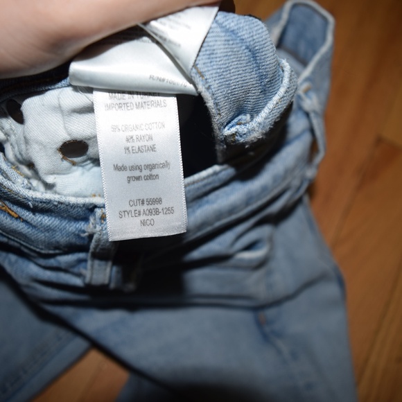 Agolde Nico High Rise Slim Fit Stretch Jean 27 - Picture 5 of 8